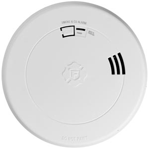 Precision Detection 10-Year Battery Smoke and CO Alarm with Voice Alerts