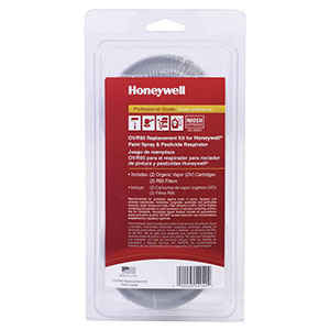 Honeywell OV/R95 Cartridge/Filter Replacement Kit for Respirators, 2 Pack