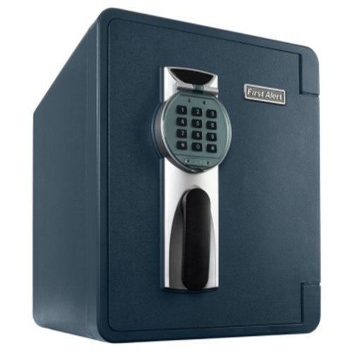 First Alert 1.3 Cu. Ft. Digital Waterproof and Fire Resistant Bolt-Down Safe with Ready-Seal Technology - 2092DF-BD