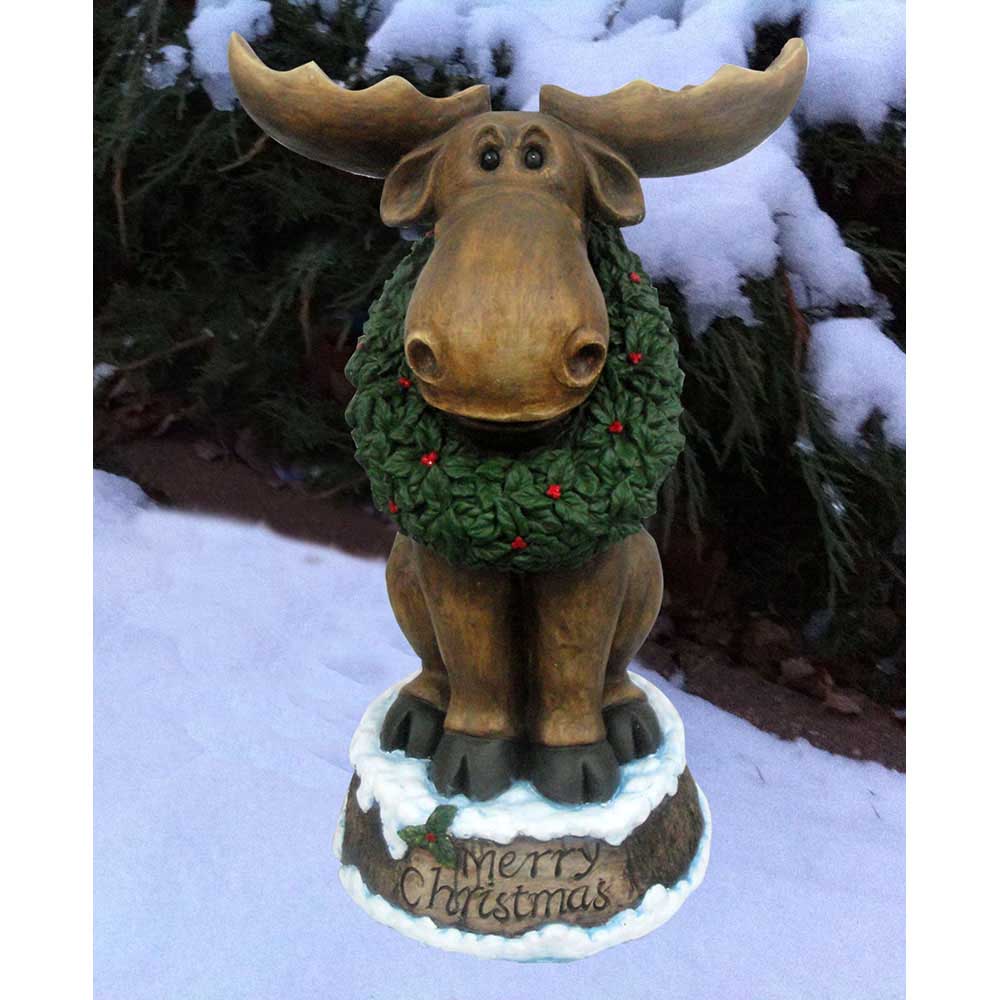 christmas moose blow up