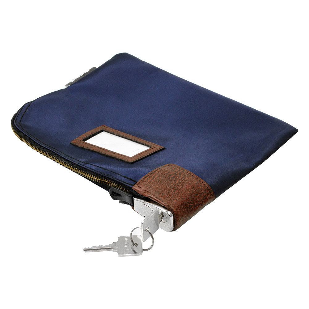 zippered travel document pouch