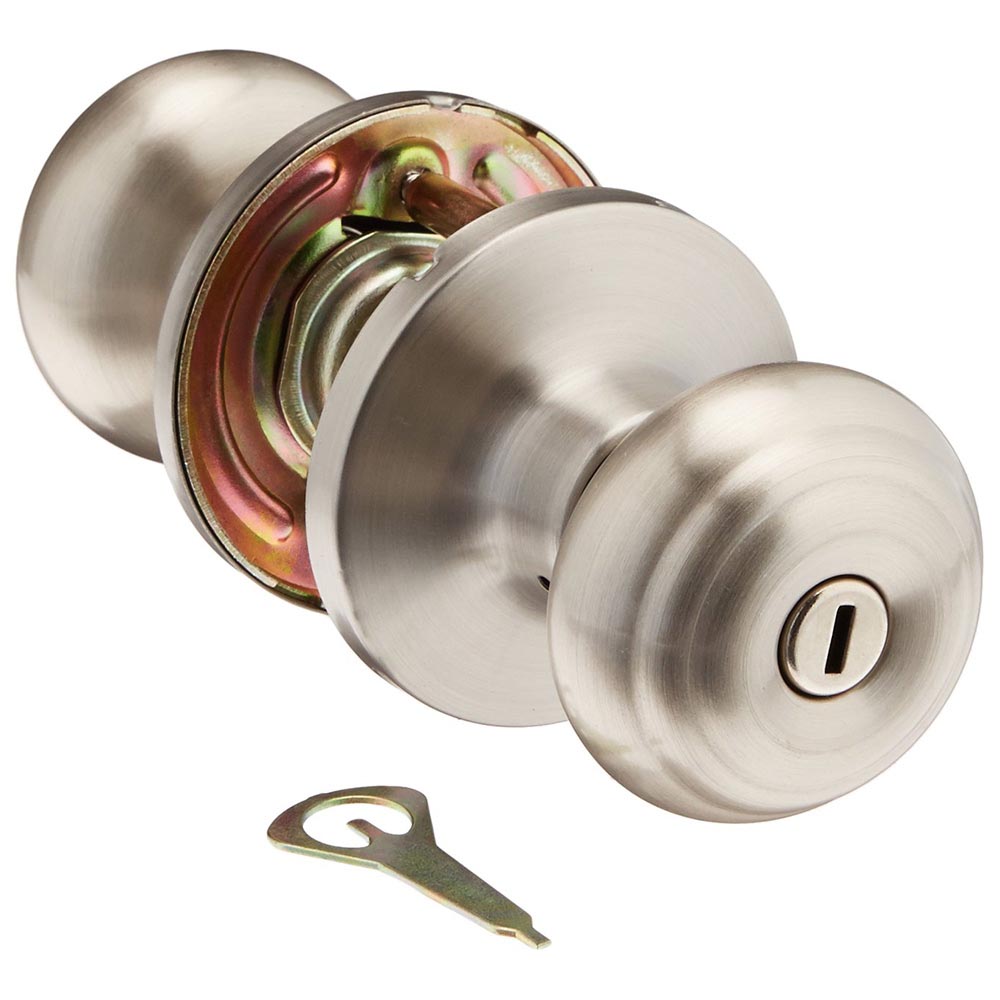 Honeywell Bluetooth Enabled Digital Door Knob Lock With Keypad, Satin  Nickel, 8832301S