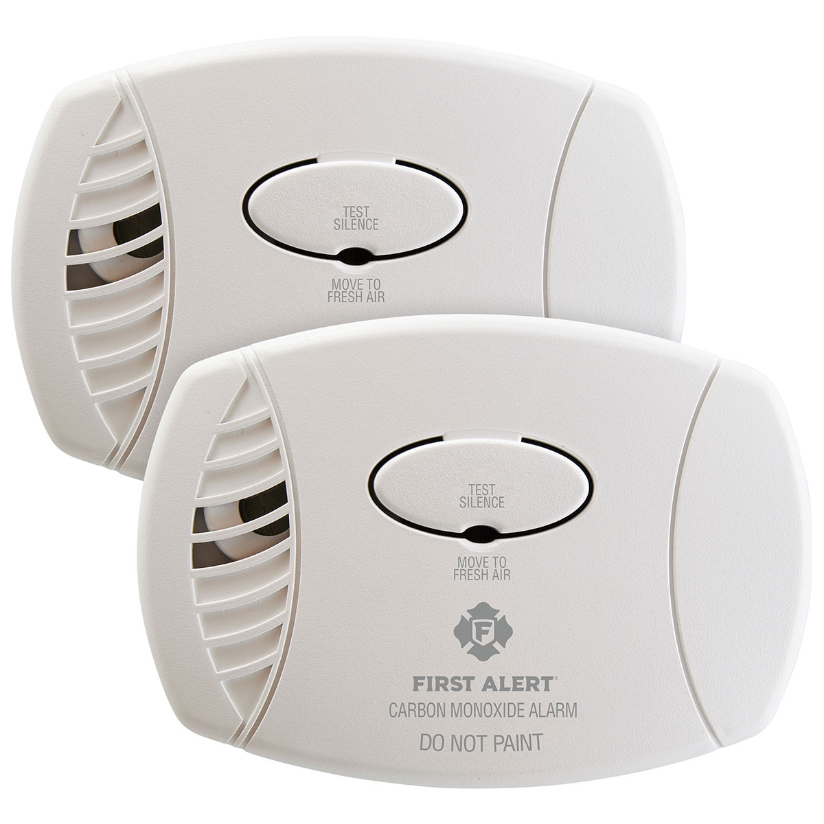 First Alert Plug-In Carbon Monoxide Alarm with Battery Backup - CO605, 2-Pack Bundle