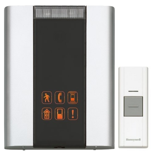 Honeywell RCWL330A100/N P4-Premium Portable Wireless Door Chime and Push Button