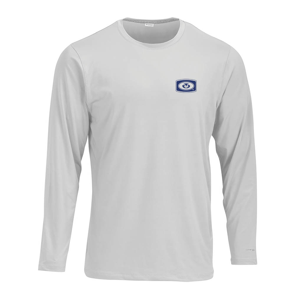 Flying Fisherman Logo Long Sleeve Performance T-Shirt for Fishing and ...