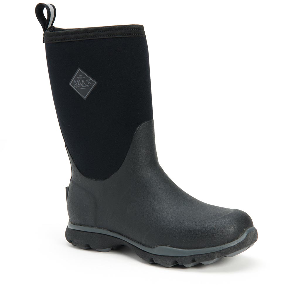 Muck Arctic Excursion Mid Boot, Black / Gray - AEP-000 | Great Brands ...
