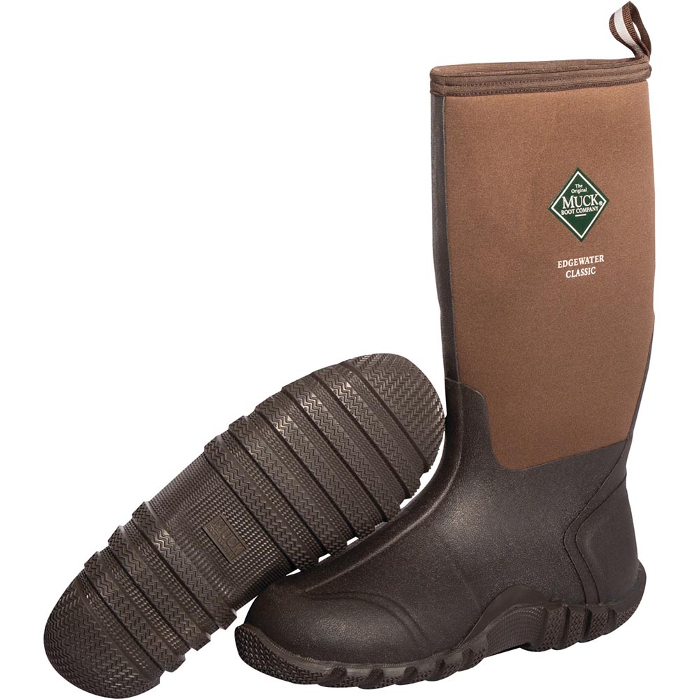 Muck Edgewater Classic High Boot, Brown 
