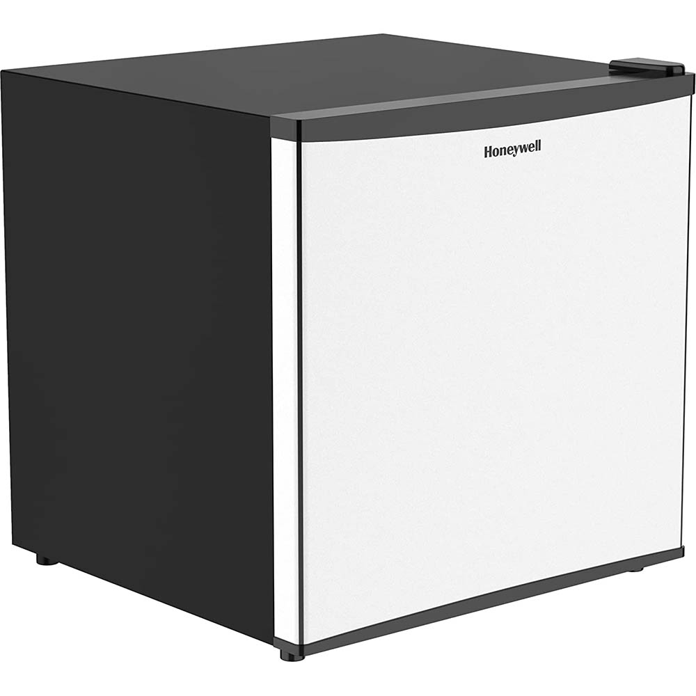 Honeywell 3.1 Cu ft Compact Refrigerator, 2 Door Mini Fridge with Freezer, Stainless Steel - H31MRS