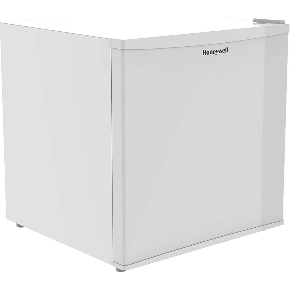 Honeywell 1.6 Cu Ft Mini Fridge with Freezer, Stainless Steel - H16MRS