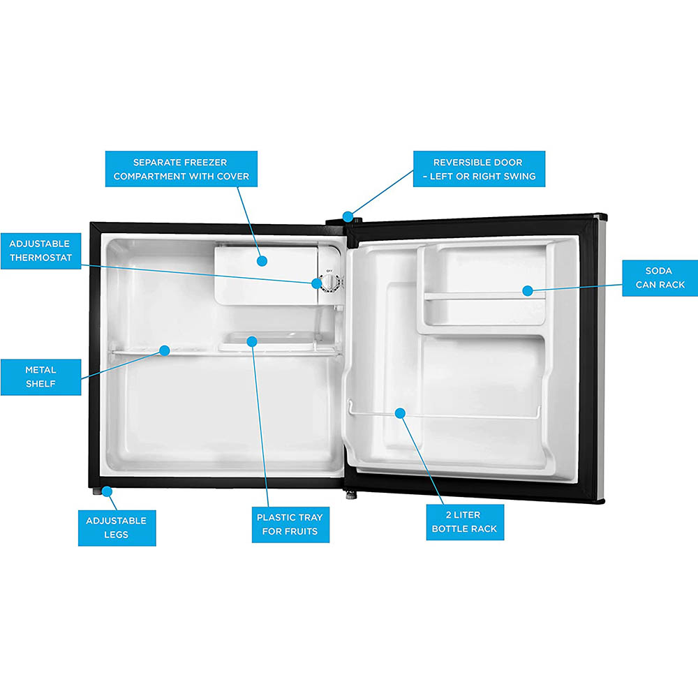 Honeywell Mini Compact Freezer for Countertops, White - H11MFW