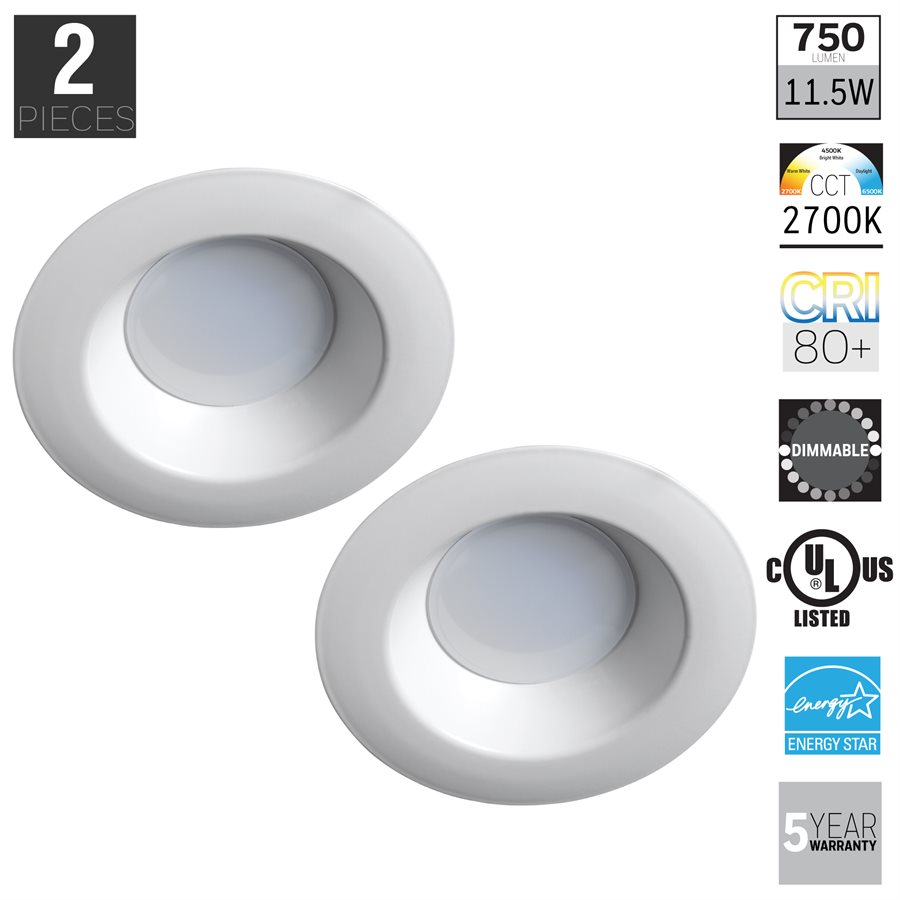 Honeywell FP0962 LED Non-Adjustable Down Light 2 Pack | Great Brands ... Honeywell FP0962 LED Non-Adjustable Down Light 2 Pack | Great Brands ...