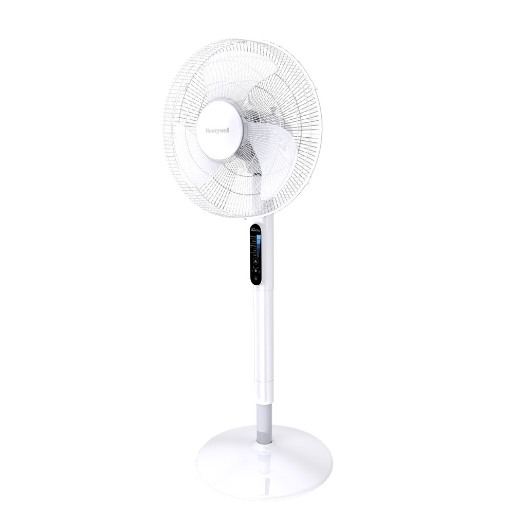 Honeywell Advanced QuietSet 16In Stand Fan with Noise Reduction Technology - White, HSF600W