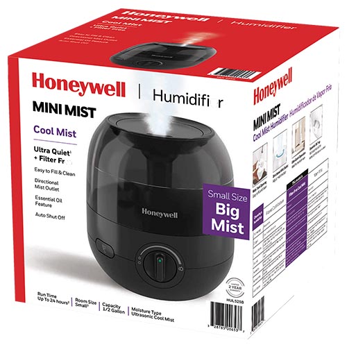 Honeywell Dual Comfort Cool + Warm Mist Humidifier - White, HWC775W