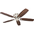 Honeywell Glen Alden Low Profile Hugger Ceiling Fan - 52 Inch, Nickel