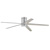Honeywell Graceshire Ceiling Fan with Light, 60 Inch, Brushed Nickel - 53053