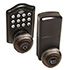 Honeywell Electronic Entry Knob Door Lock with Keypad, Bronze