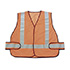 Honeywell High Visibility Orange Safety Vest with Reflective Stripes