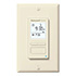 Honeywell Home Solar 7-Day Programmable Light Switch Timer, Sunset to Sunrise - RPLS741B, Almond