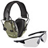 Howard Leight Electronic Ear Protection for Shooting with Safety Glasses Bundle