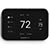 Honeywell Home X8S Smart Thermostat with Room Sensor, Black