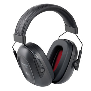 Honeywell VS110 VeriShield Black Over-The-Head Earmuff, NRR 24