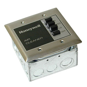 Honeywell 3-Speed Wall Remote For F111, F116, F118, F120 Commercial Air Cleaners