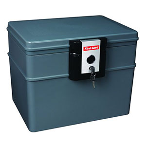 First Alert Water and Fire Protector File Chest, 0.62 Cubic Feet