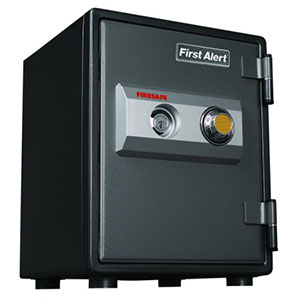 First Alert Fire and Anti-Theft Combination Safe, 0.80 Cubic Feet