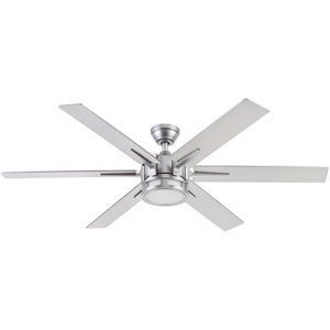 Honeywell Kaliza Indoor Ceiling Fan, Pewter, 56-Inch - 51626