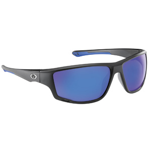 Flying Fisherman 7311BSB Solstice Polarized Sunglasses, Black / Blue Mirror