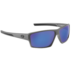 Flying Fisherman 7374GSB Windley Polarized Sunglasses, Gray / Blue Mirror