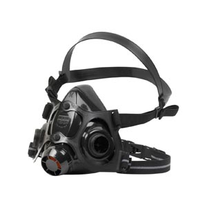 Honeywell North 770030L Half Mask Silicone Air Purifying Respirator, Large