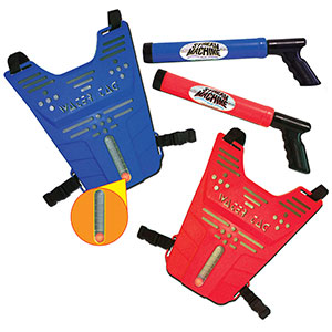Water Tag Set with 2 Stream Machine Water Launchers