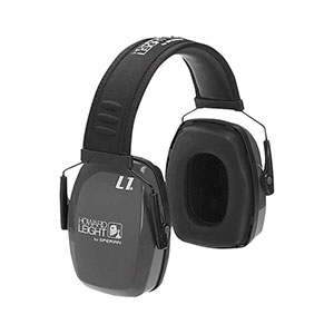 Howard Leight by Honeywell Leightning L1 Slimline Headband Style Earmuff, Light Gray - R-01524