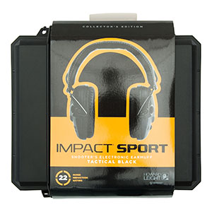 Honeywell Impact Sport Tactical Sound Amplification Earmuff w/ Case - R-02601