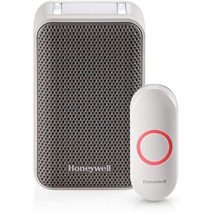 Honeywell Home 3 Series Portable Wireless Doorbell with Strobe Light and Push Button - RDWL313A