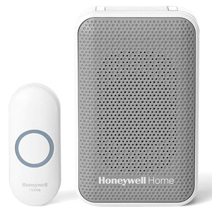 Honeywell Home 3 Series Plug-In Wireless Doorbell with Strobe Light and Push Button - RDWL313P