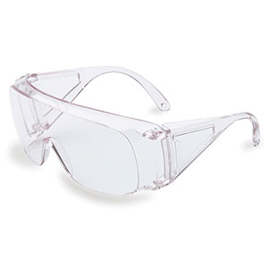 Honeywell Polysafe Wide View Safety Eyewear, Clear Frame, Clear Lens
