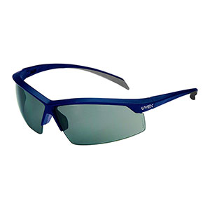 Honeywell Relentless Safety Eyewear with Dark Gray Frame, Gray Lens