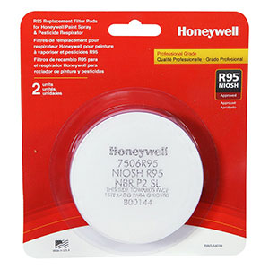 Honeywell R95 Pre-Filter Replacement Kit, for Honeywell Convenience Pack Respirators, 2 pk - RWS-54039