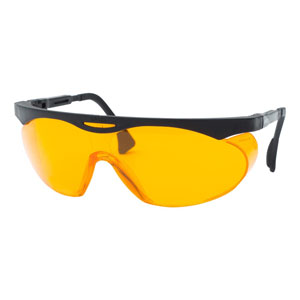 Uvex by Honeywell Skyper Blue Light Blocking Computer Glasses, SCT-Orange Lens