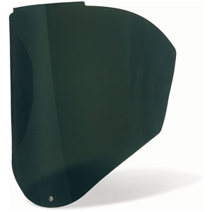 Uvex by Honeywell Bionic Green Shade 5 Polycarbonate Faceshield