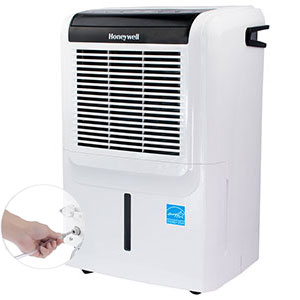 Honeywell 45-Pint Energy Star Portable Dehumidifier with Built-In Drain Pump