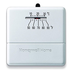 Honeywell Home Heat Only Non Programmable Thermostat - CT30A