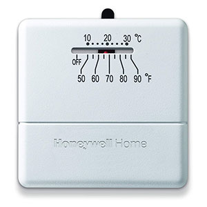 Honeywell Home 750 Millivolt Heat Only Non-Programmable Thermostat - CT33A