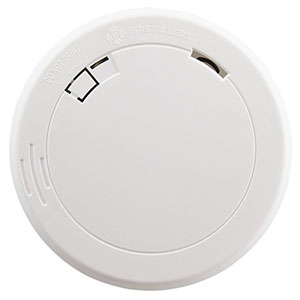 First Alert 10-Year Sealed Battery Low Profile Smoke Alarm - PR710