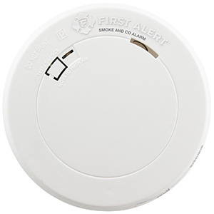 First Alert Slim Design 10-Year Battery Smoke and Carbon Monoxide Alarm