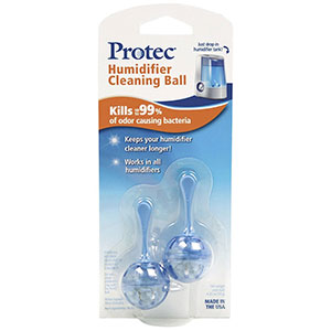Protec Antimicrobial Cleaning Cartridge For Humidifiers, 2 Pack