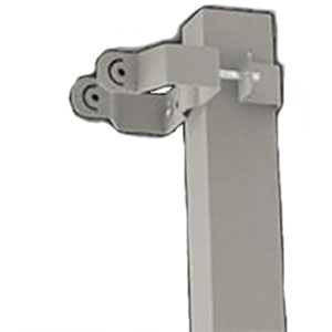 Light Efficient Design Square Pole Bracket For 30W Solar Light