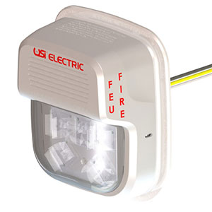 USI Electric Hardwired LED Wall Mounted Smart Strobe Light